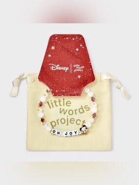 Little Words Project x Disney Mickey "Oh Joy" Beaded Bracelet